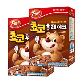 포스트 쵸코 후레이크 600G X2