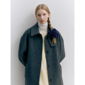 SINGLE BALMACAAN LONG COAT (dust gray)