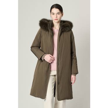 BCBG 올앤선드리랜스 퍼 구스 다운(A4WAF823 )