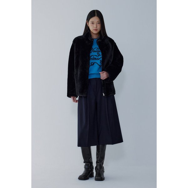 프론트 레터링 울 풀오버 7115450X22140