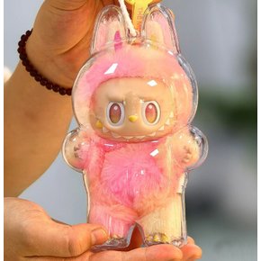 라부부 투명 키링 보호 인형 케이스 커버 보관 보관함 전용 악세사리 파우치