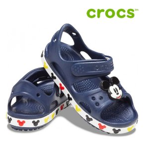 아동 샌들  H12  206171 410 Kids Crocs Fun Lab Crocband II Disney Mickey Mou.._P369333562