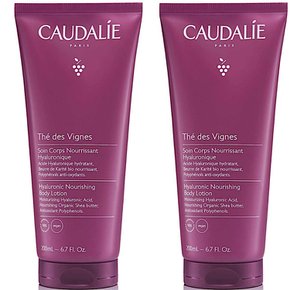 꼬달리 테 데 비뉴 너리싱 바디 로션 Caudalie The des Vignes Body Lotion 200ml 2개