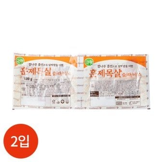 텐바이텐 팜덕 훈제목살 슬라이스 400g x 2입