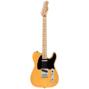 Squier by Fender Affinity Telecaster, Maple Fingerboard, Black Pickguard, Butterscotch