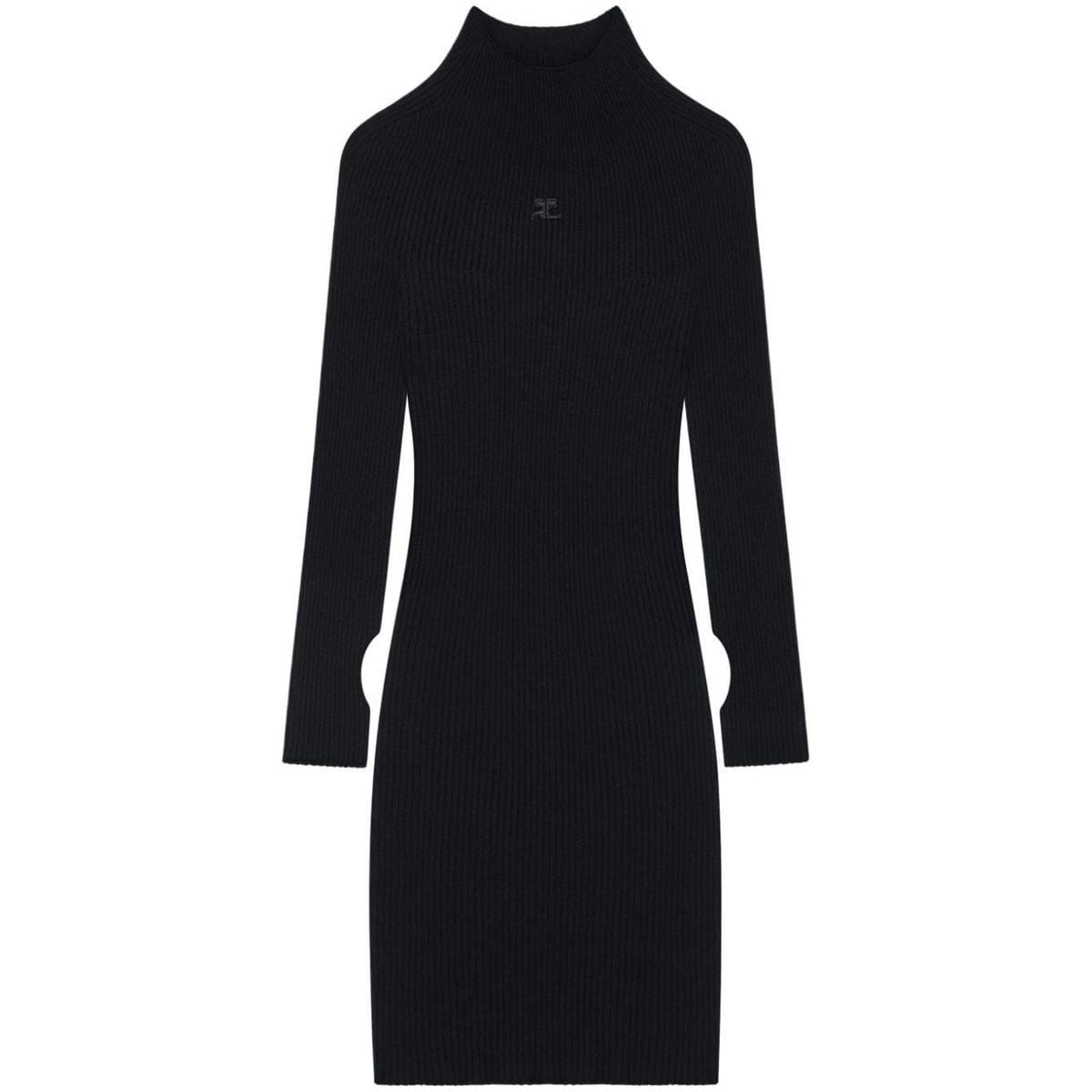 ワンピース Saint Laurent DRESS (687936YA2RI 1000) Ruffled silk crepon wrap dress in yellow - Saint Laurent