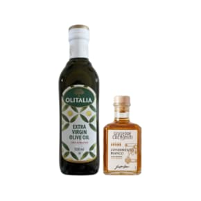 엑스트라버진 올리브오일 500ML + 화이트 발사믹식초 5그레이프 250ml