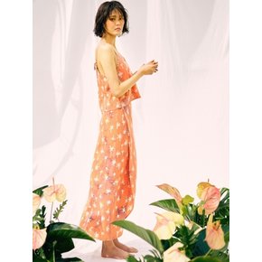 [Wrap Skirt] Palmtree - Peach