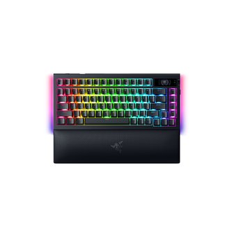 RAZER 레이저코리아 블랙위도우 v4 pro 75% US 무선 게이밍 키보드