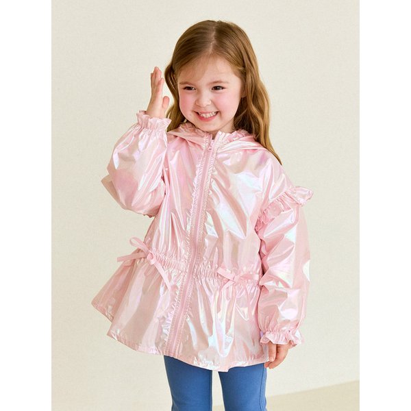 트윙클홀로그램바람막이점퍼