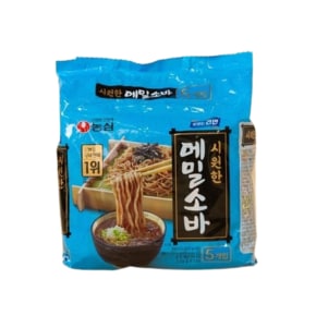 농심 메밀소바면 635g (127g x 5개입)
