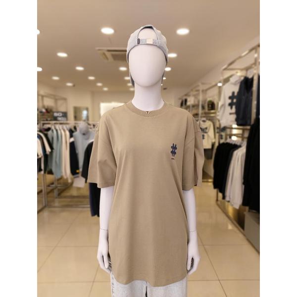 [여주점] 남여공용 드리피 로고 티셔츠 카키 BA252TS009KH