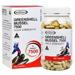 호주 마더네스트 프리미엄 초록홍합 7500mg 365정-1개
