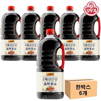 오뚜기 이금기 중화해선간장 1.75L x 6개