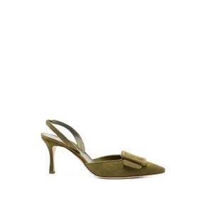마놀로 블라닉 Maysli buckle detail heeled pumps 12051179798792 TP724364026