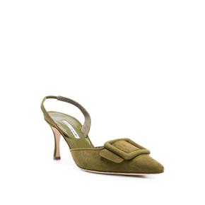 마놀로 블라닉 Maysli buckle detail heeled pumps 12051179798792 TP724364026