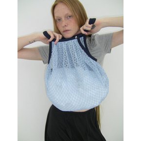 Fish Crochet Bag (blue)