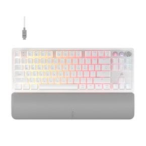 K70 PRO TKL MGX 래피드트리거 게이밍 기계식 키보드 화이트 마그네틱축