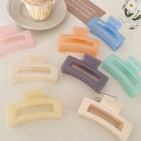 7종 파스텔컬러 헤어장식 올림머리핀 집게핀 (8125311A)
