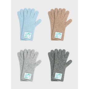 Snowflake Middle Knit Gloves - 4colors 핑거홀 장갑