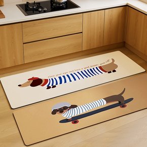 빨아쓰는 규조토 발매트 화장실 주방 발매트 4type