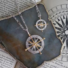 Life Cardinal Compass Necklace - Large (S7312522)