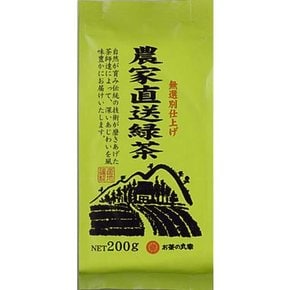 차의 마루유키 농가 직송 녹차 ​​200g