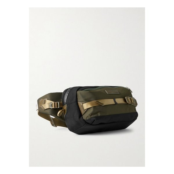 마스터피스 코듀라 가죽 트리밍 벨트 백 1647597355343869