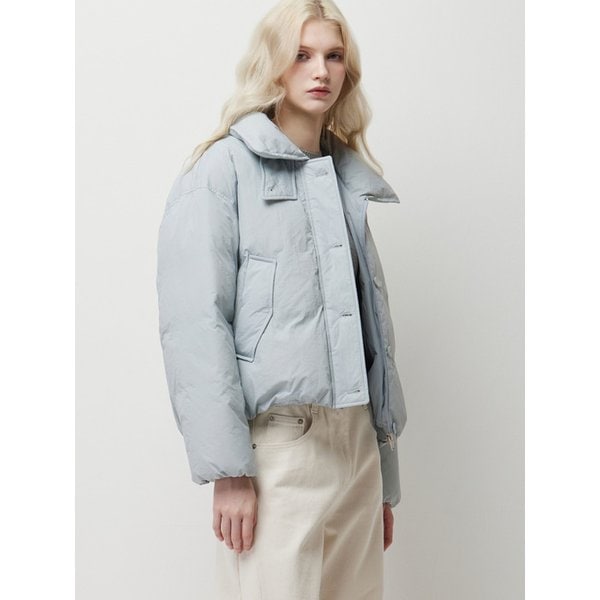 [Online Exclusive] 비죠 스탠드카라 덕 다운 점퍼_SAPDE1611SB