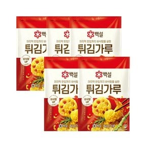 백설 튀김가루 1kg x5개