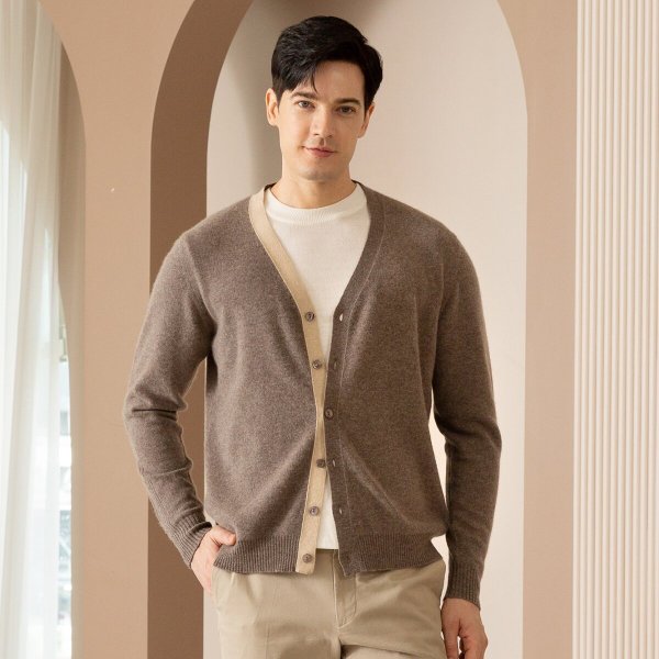 [신세계단독] 데너 몽골 햇 캐시미어100 남성 가디건 (25FW 최신상)