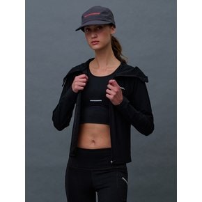Face Cover Zip Up Jersey_Black