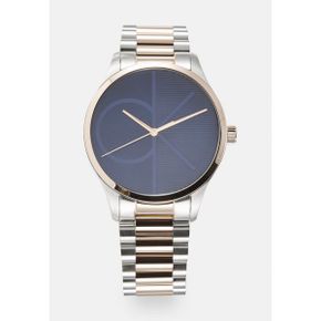 5120242 Calvin Klein 3H TWO TONE CG SS SUNRAY DIAL - Watch silver-coloured