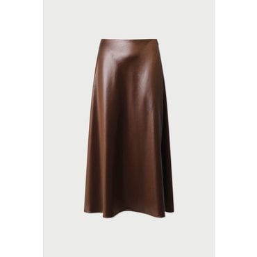 IRO ELANCE 사틴 롱 스커트 ILKAS25702BRX