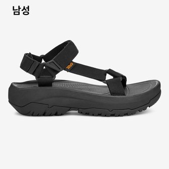 테바 (허리케인 엠프솔) 5cm 굽 남성 쿠셔닝 샌들 Hurricane XLT2 Ampsole STVM2311251-BLK