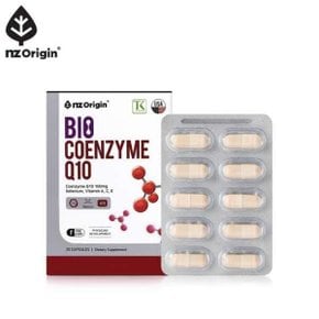 엔젯오리진 바이오 코엔자임Q10 750mg x 30캡슐