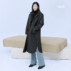 [론칭가 99,900원] 더엣지 24FW 퀼팅 롱 패딩 코트