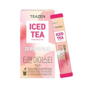 [본사 직영] 티젠 제로슈가 아이스티 복숭아 10스틱 (2026 NEW)