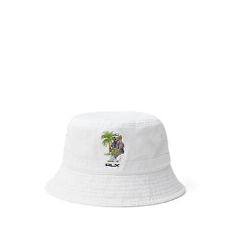 폴로 랄프 로렌 폴로 골프 여성 폴로 베어 코튼 버킷 햇(WAXGHGS0J420115100)