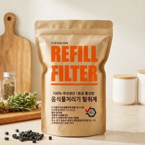호환 음식물처리기 필터 스마트카라 PCS400 에코체 신일 휴렉 휴롬 미닉스 블루벤트 에콥 정량 확인