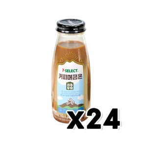 세븐일레븐 커피머금은 제주우유 병음료 190ml x 24개