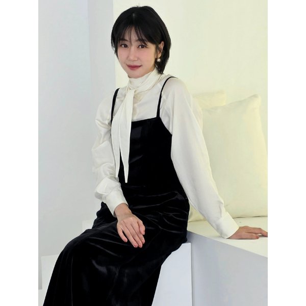 [패시현 PICK] Velvet-bonded Flare Skirt 2color