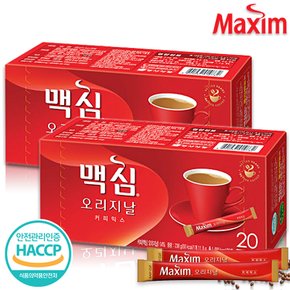 [맥심]  맥심 오리지날 커피믹스 20+20T