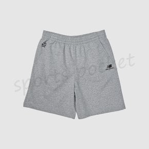 NBNVD22423 그레이 UNI SPORTS 5부 숏팬츠(STANDARD FIT) 남여공용 커플 반바지 5부팬츠