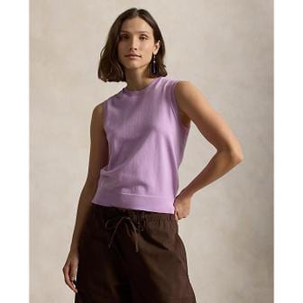 폴로 랄프 로렌 여성 슬리브리스 크루넥 스웨터(WMPOSWENC021525500)