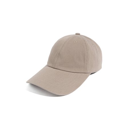 르커스텀 BASIC 16S WHASHED CAP (BEIGE)