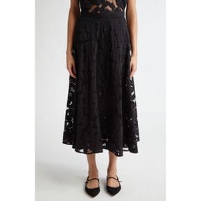 4785189 Max Mara Zitto Floral Lace Midi Skirt 91227304