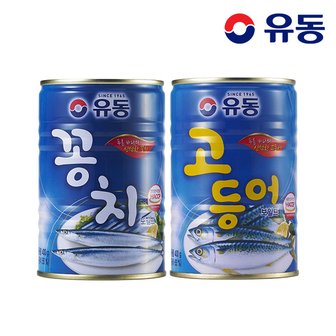 유동 꽁치 400g  x1개 +고등어 400g x1개