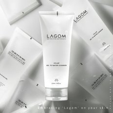 LAGOM(라고무) 라고무 젤투워터 클렌저 220ml (아침용 세안료) 일본 정규품