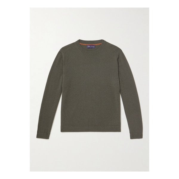 엔필 스탠리 투치  캐시미어 스웨터 그린 46376663162945124